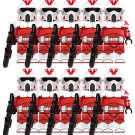 10pcs Star Wars Elite Shock Troopers Coruscant Guard Custom Minifigures Toys