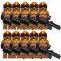 10pcs Clone Wars Geonosian ARF Troopers Army Custom Minifigures