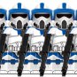 10pcs Clone Wars ARF Sergeant Clone Troopers Custom Minifigures Toys
