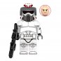 10pcs Clone Wars Kamino ARF Troopers Custom Minifigures Toys