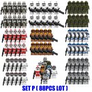 88pcs Clone Wars ARF Clone Troopers Army Custom Minifigures Toys