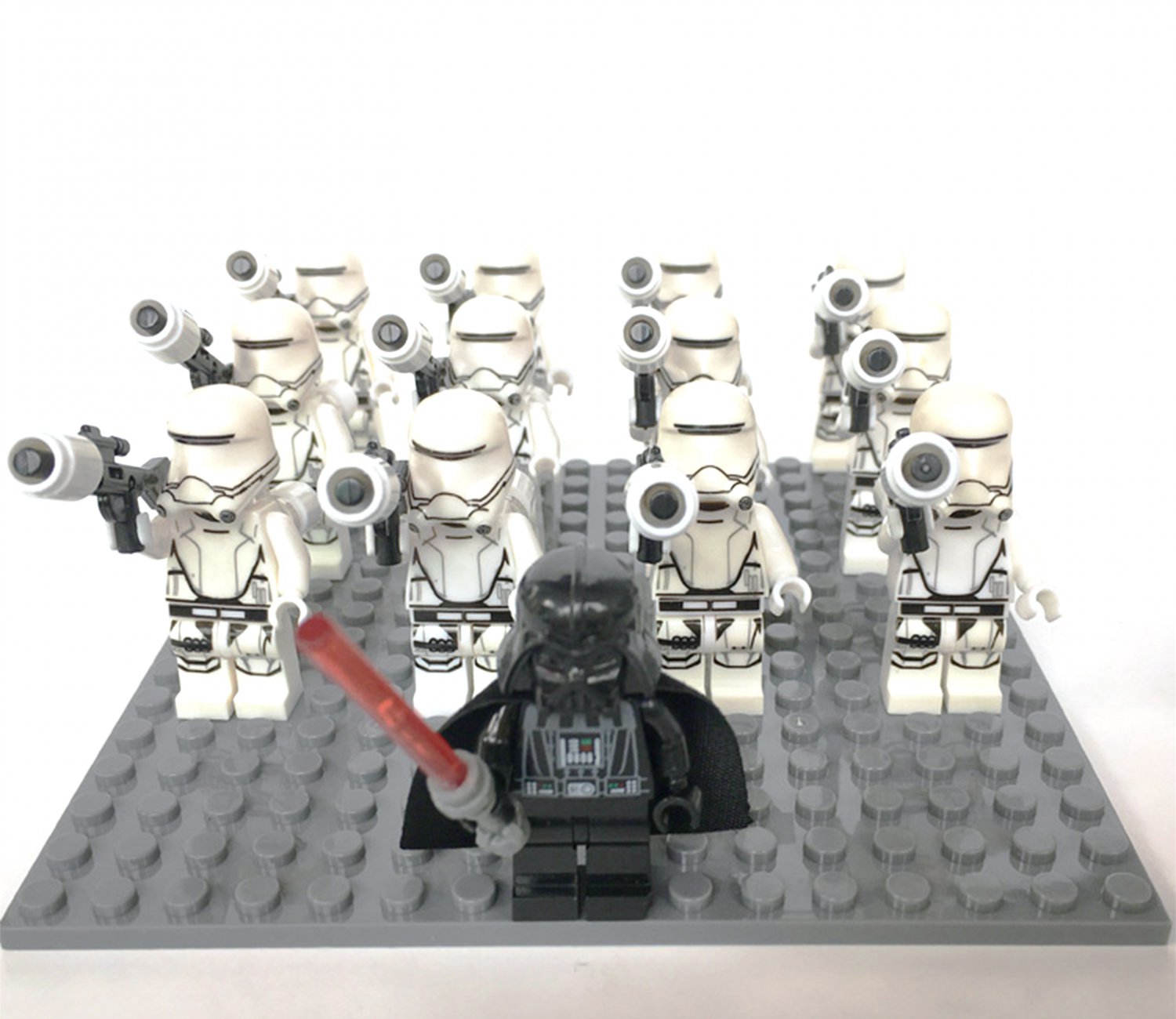 13pcs Custom Flametrooper Army Set Star Wars Minifigures