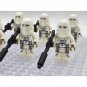 10pcs Imperial Snowtroopers Army Minifigure Building Blocks Toys
