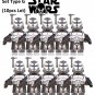 88pcs Wolfpack Army Soldiers Collection Minifigure Wars Clone Set