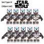 88pcs Wolfpack Army Soldiers Collection Minifigure Wars Clone Set