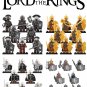 LOTR The Hobbit Uruk-hai Dwarves Noldor Elf Army Set 32 Minifigures Lot