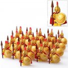 Ancient Greece Spartan Warriors Army Set 21 Minifigures Lot