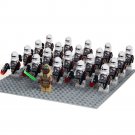 Star Wars Jedi General Stass Allie & Clone Troopers Army Set 21 Minifigures Lot