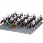 Star Wars Jedi General Stass Allie & Clone Troopers Army Set 21 Minifigures Lot