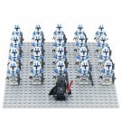 Star Wars Darth Vader and 501st Imperial Legion (Vader's Fist) Army Set 21 Minifigures Lot