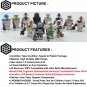Star Wars Clone Wars Commandos Delta Squad Assortment Set 12 Minifigures Lot