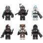 Star Wars Clone Force 99 Heavy Armored Bad Batch 6pcs Minifigures