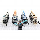Star Wars Ahsoka Tano Captain Rex Republic Clone Troopers Army Set 25 Minifigures Lot