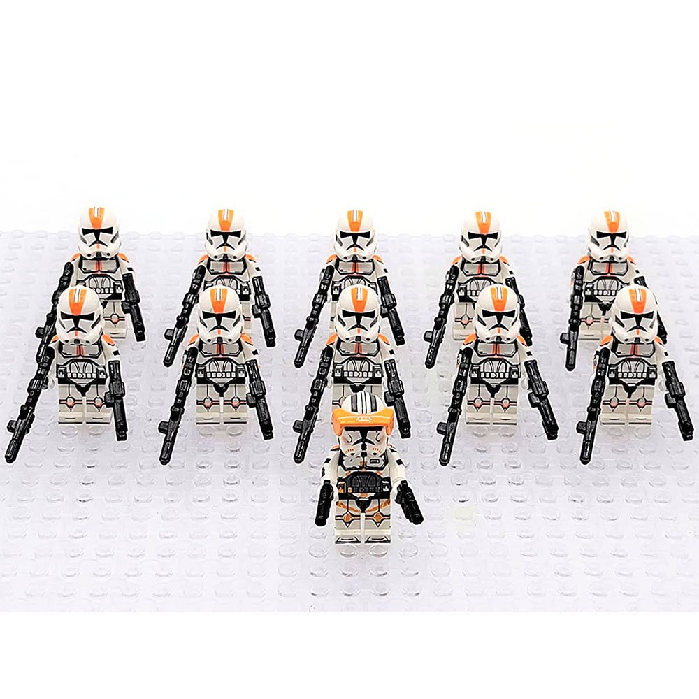 Star Wars 212th Attack Battalion Commander Cody Clone Troopers Minifigures