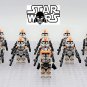 Star Wars 212th Attack Battalion Commander Cody Clone Troopers Minifigures