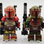 8pcs Star Wars Heavy Infantry Mandalorians Warriors Minifigure Toys Gift