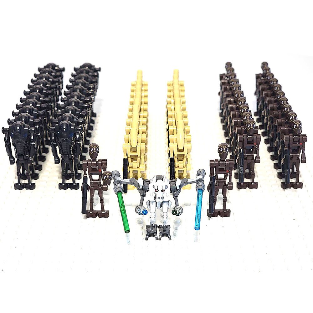 63pcs Star Wars Battle Droids Army Minifigure Toys