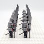 10pcs/set Japanese Samurai (or bushi) Minifigure Building Blocks