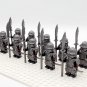 10pcs/set Japanese Samurai (or bushi) Minifigure Building Blocks