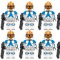 Star Wars Ahsoka Tano 332nd Clone Trooper Army Set 10 Minifigures Lot