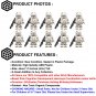 Star Wars Desert Clone Trooper Army Set 10 Minifigures Lot