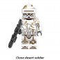 Star Wars Desert Clone Trooper Army Set 10 Minifigures Lot