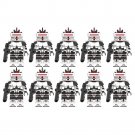 Star Wars 13th Battalion Clone Trooper Army Set 10 Minifigures Lot