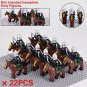 22pcs LOTR Mounted High Elves Short Sword Infantry Army Soliders Minifigures Toys