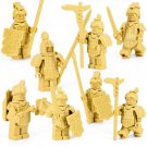 The Terracotta Warriors Army Soldiers Assortment 8 Custom Minifigures Toys
