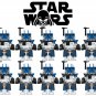 Star Wars Weequay Jedi General Sev and ARC Trooper 10PCS Minifigures Set