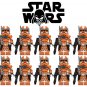 Star Wars 212th Attack Battalion Inverted Clone Troopers 10PCS Minifigures Set