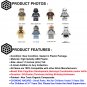 Star Wars Rebel Troopers, Tank Pilots and Stormtroopers 8PCS Minifigure Set