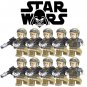 Star Wars Leia Skywalker and Rebel Troopers 11PCS Minifigure Set