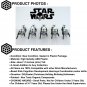 10PCS Star Wars Republic Commando Delta Squad Minifigure Set