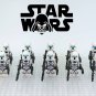 10PCS Star Wars Republic Commando Delta Squad Minifigure Set