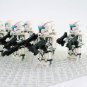 10PCS Star Wars Republic Commando Delta Squad Minifigure Set