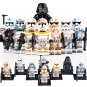 8PCS Star Wars Commander Wolfpack Waxer and Boil Minifigure Set