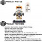 1PC Star Wars Commander Cody Minifigure