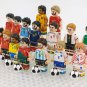 16PCS Football World Cup Stars Minifigure Set