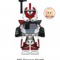 4PCS Star Wars ARC Troopers Dredd Alpha Seven and Ganch Minifigure Set