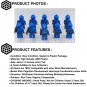 10PCS Star Wars Elite Senate Commandos and Captain Jayfon Minifigure Set