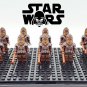 10PCS Star Wars Kashyyyk Wookiee Army with Tarfful and Chewbacca Minifigure Set