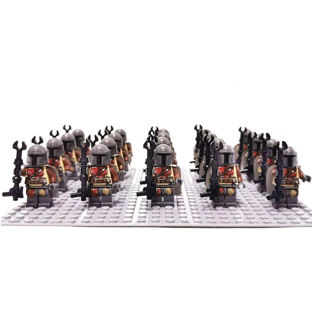 20PCS Star Wars Vintage Collection Mandalorian Super Commando Captain Minifigure Set