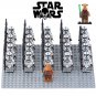 21PCS Star Wars Ithorian Jedi Master and Kamino Security Troopers Minifigure Set