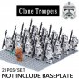 21PCS Star Wars Ithorian Jedi Master and Kamino Security Troopers Minifigure Set