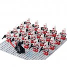 21PCS Star Wars Imperial 201st Legion Clone Troopers Minifigure Set