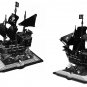 919 Pieces Pirates Black Pearl Ship Set