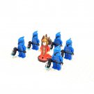 7pcs Star Wars Princess Amidala and Senate Commandos Minifigure Set