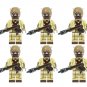 16pcs Star Wars Luke Skywalker and Tusken Raiders Minifigures