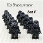 10pcs Star Wars 501st Legion and Sith Clone Troopers Collection Minifigure